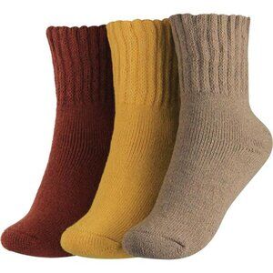 BenSorts Women's Winter Boots Socks Thick Warm Cozy Crew Socks Solid Color Gifts
